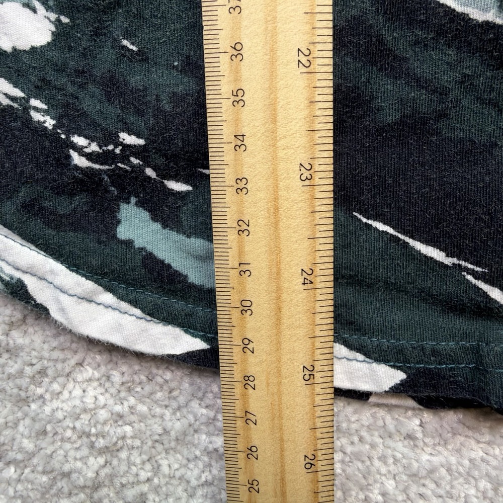Hollister Shirt Mens XS Green Mountain Graphic Long Sleeve Cotton Crew Neck - Picture 5 of 9